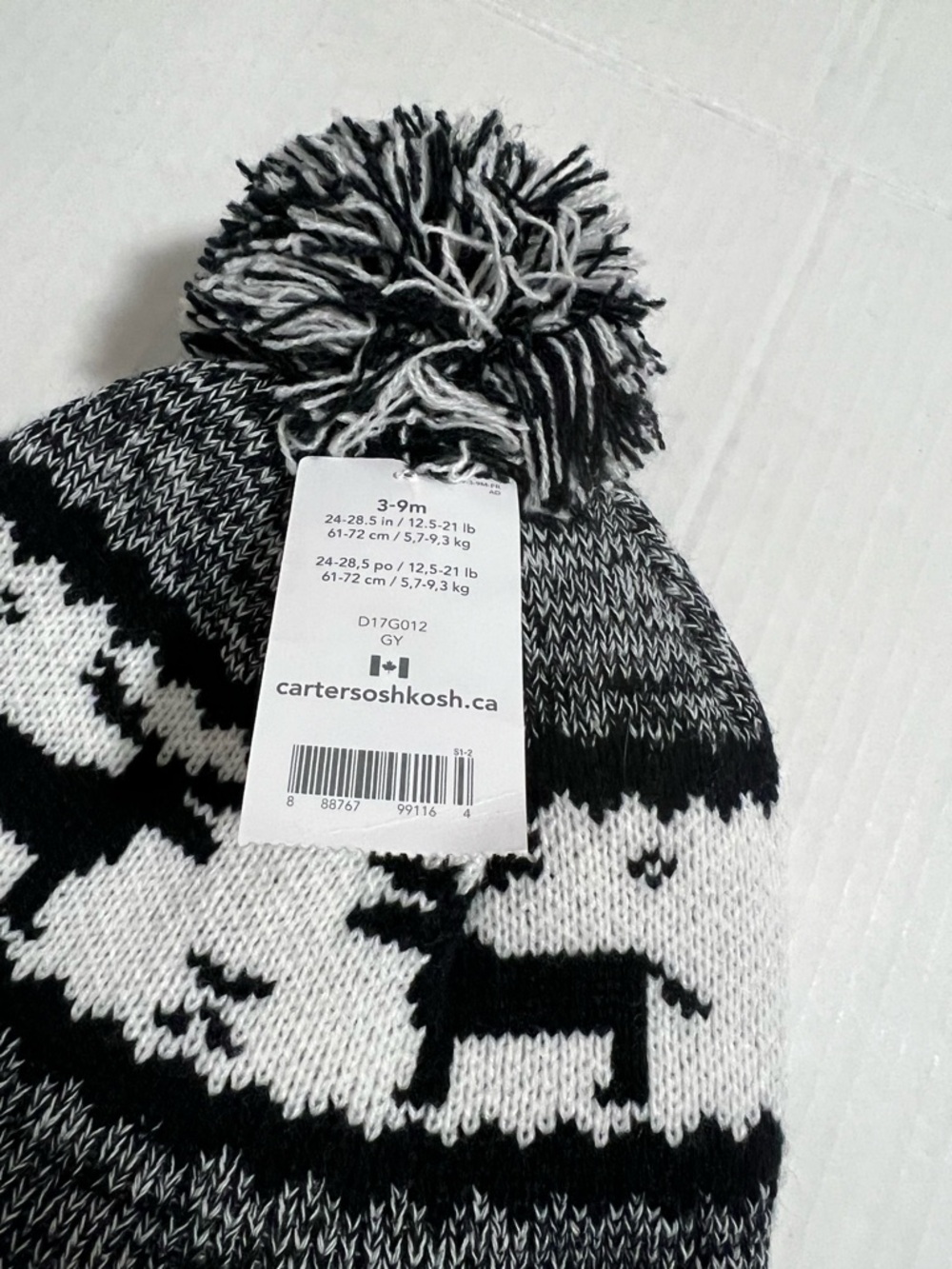 🆕CARTER’S - 9M - NWT - 4+PCS - INFANT BOYS MOOSE KNIT CLOTHING & ACCESSORIES LOT - Picture 13 of 16